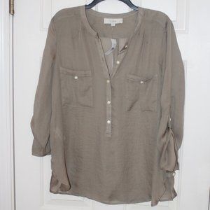 NWT Loft button-up Shirt